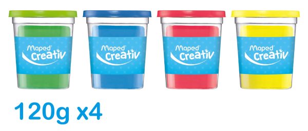 Muovailumassa 4 kpl Maped Creativ Supply