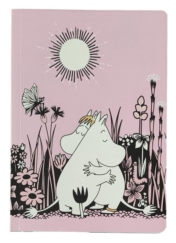 Muistikirja Moomin kartonki A5 Love pink Online