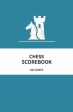 Chess Scorebook 100 Games: 80 Moves Chess Notation Book Teal Fashion