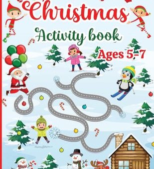 Christmas Activity Book for Kids Ages 5-7: 120 Fun Activities: Coloring, Logic Puzzle, Maze Game, Word Search, Tracing, Crossword, Dot to Dot Gift for For Cheap