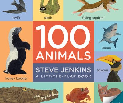 100 Animals Board Book: Lift-The-Flap For Discount