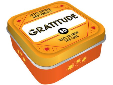 After Dinner Amusements: Gratitude: 50 Ways to Show You Care on Sale