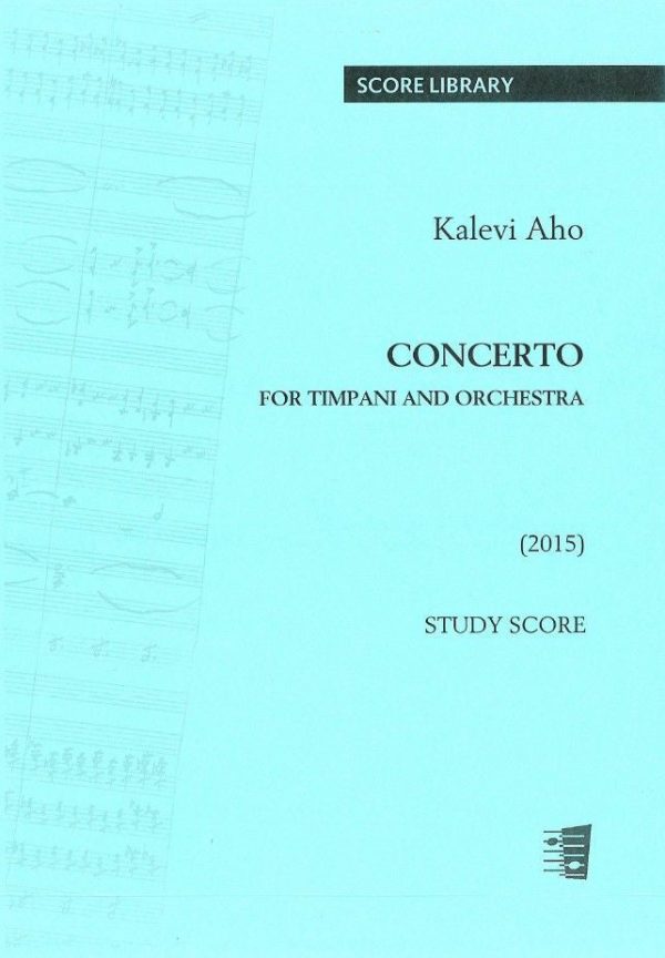 Concerto for timpani and orchestra - Study score For Cheap