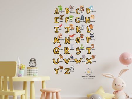 Hikmastickys English alphabet + Whiteboard penna For Sale