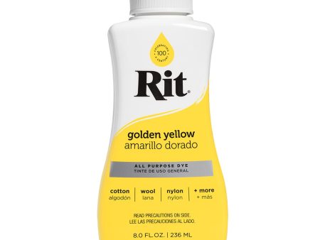 Tekstiiliväri Rit Dye 236 ml Golden Yellow 42 Fashion