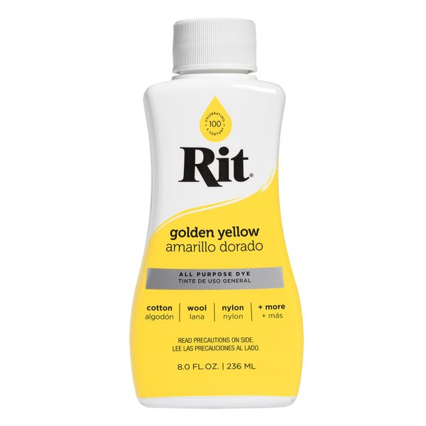 Tekstiiliväri Rit Dye 236 ml Golden Yellow 42 Fashion