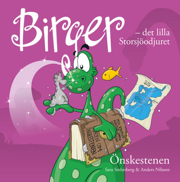 Birger - det lilla Storsjöodjuret. Önskestenen Discount