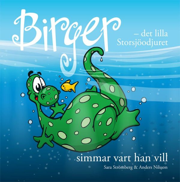 Birger - det lilla Storsjöodjuret simmar vart han vill Online Sale